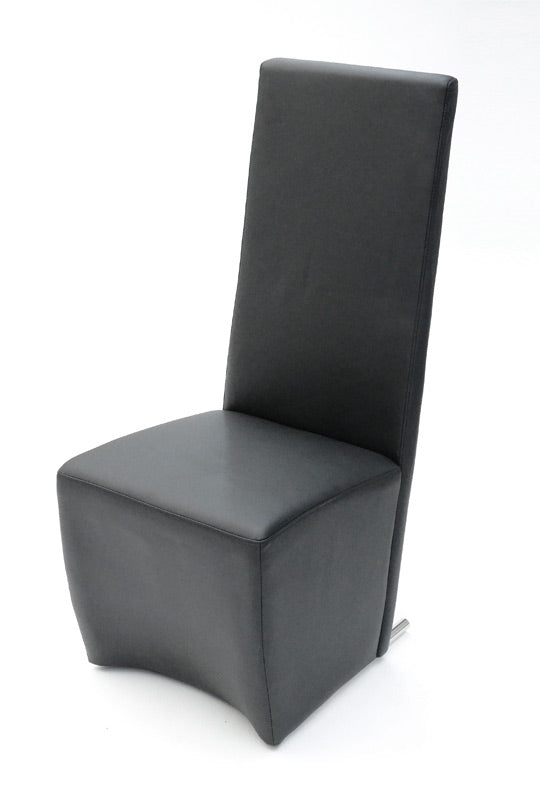 Maud Modern White Leatherette Dining Chair - image 3
