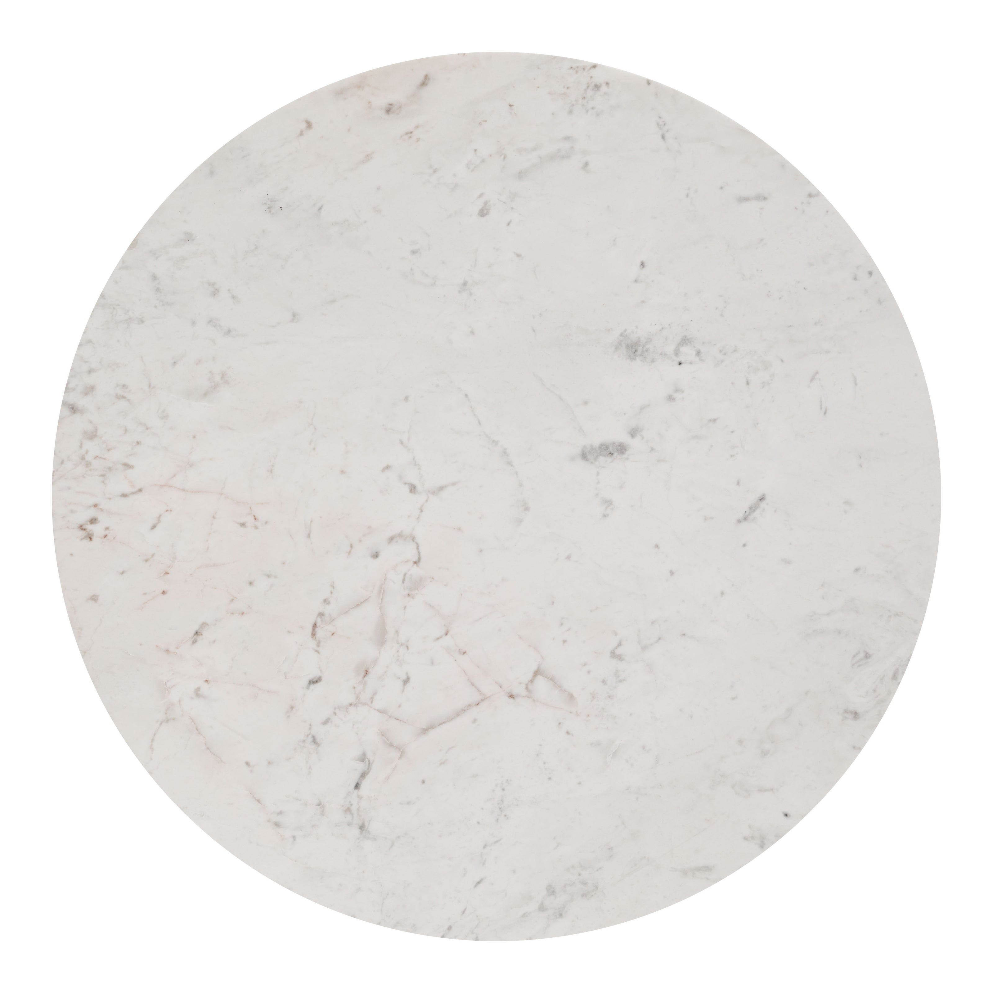 Ithaca Dining Table White & Gold