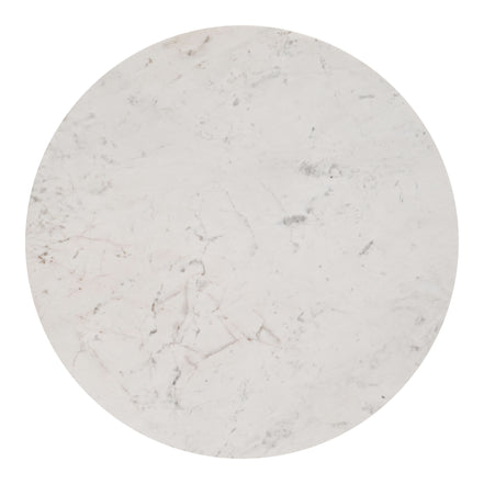 Ithaca Dining Table White & Gold