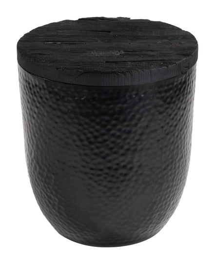 Duskan Storage Side Table Black