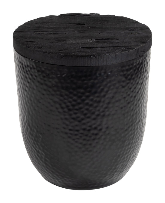 Duskan Storage Side Table Black