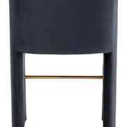 Emas Barstool Midnight Gray