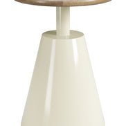 Sira Side Table Natural & Ivory