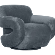 Boble Swivel Chair Storm Gray