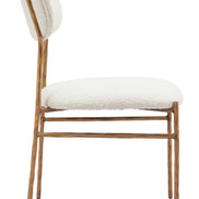 Sydhavnen Dining Chair Cream & Gold