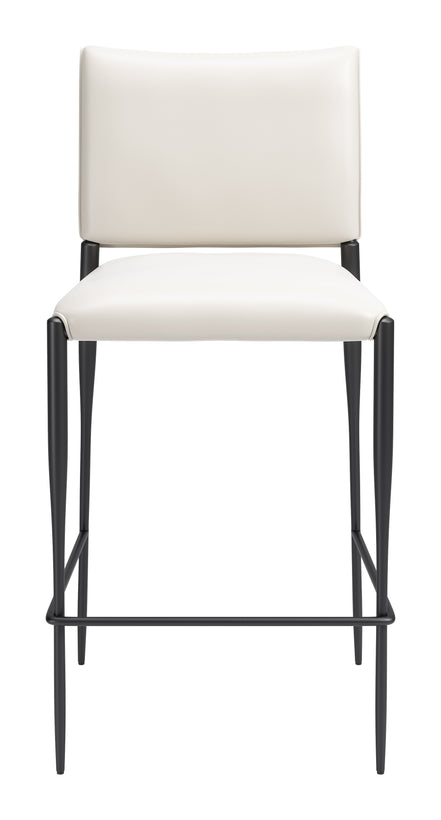 Freesia Barstool (Set of 2) White
