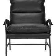 Halaus Accent Chair Black