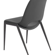 Desi Armless Dining Chair (Set of 2) Black