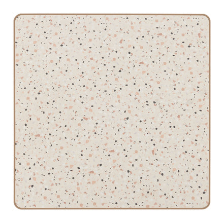 Spot Bar Table Beige & Gold