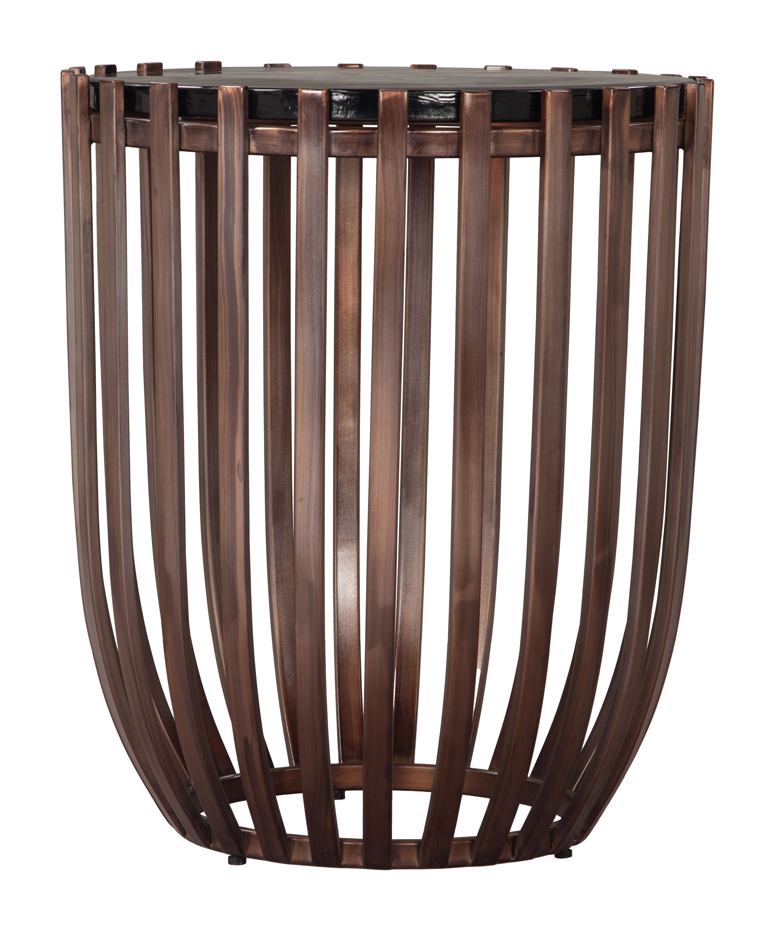 Kafig Side Table Bronze