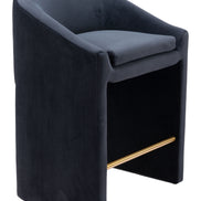 Emas Counter Stool Midnight Gray