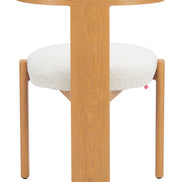 Tiana Dining Chair Natural & Beige