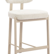 Aurea Counter Stool (Set of 2) Light Gray