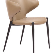 Lino Dining Chair (Set of 2) Taupe