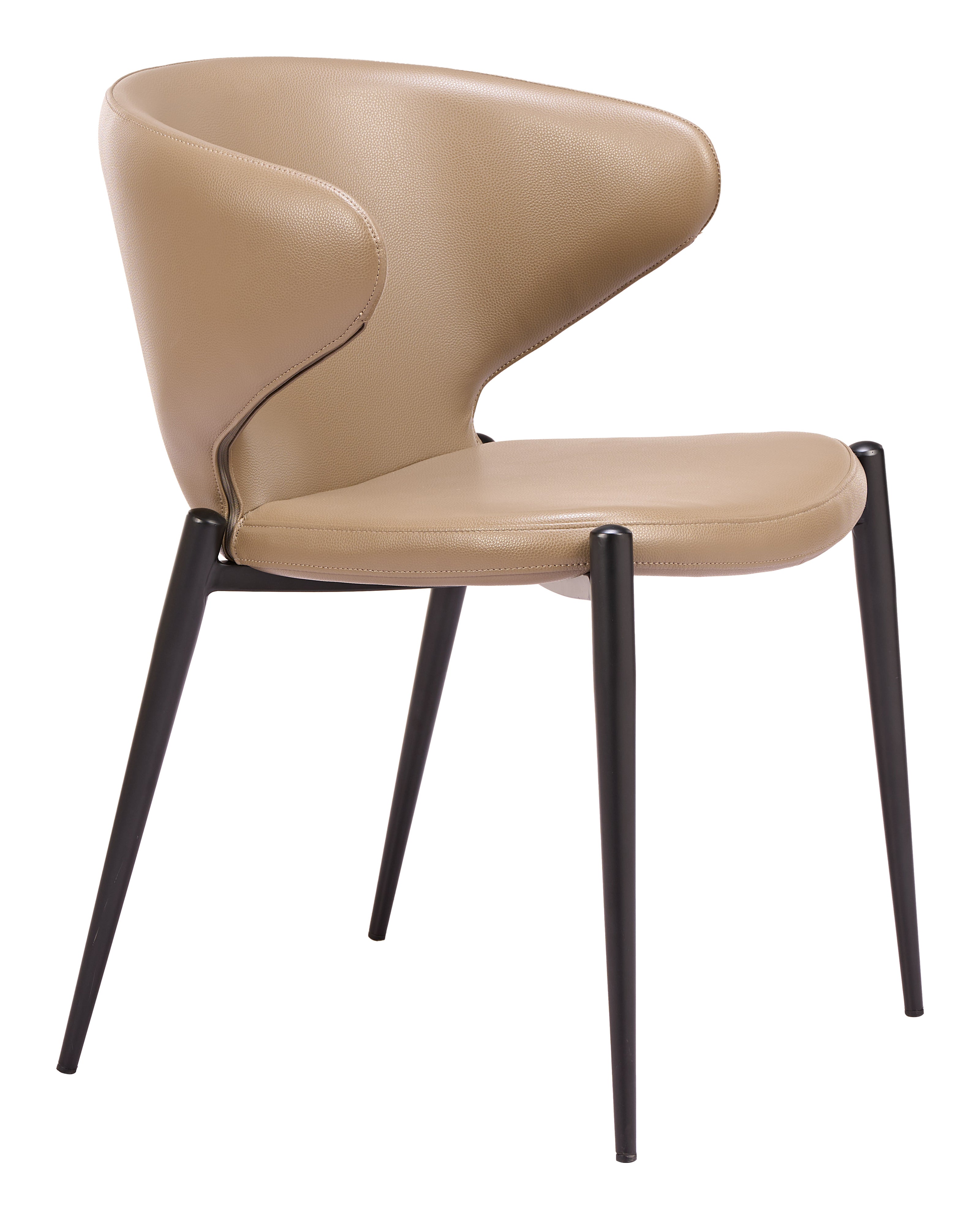 Lino Dining Chair (Set of 2) Taupe