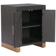 Trazo Side Table Black