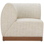 Christy Corner Chair Beige