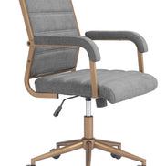 Auction Office Chair Gray