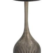 Ionis Accent Table Black & Antique Silver