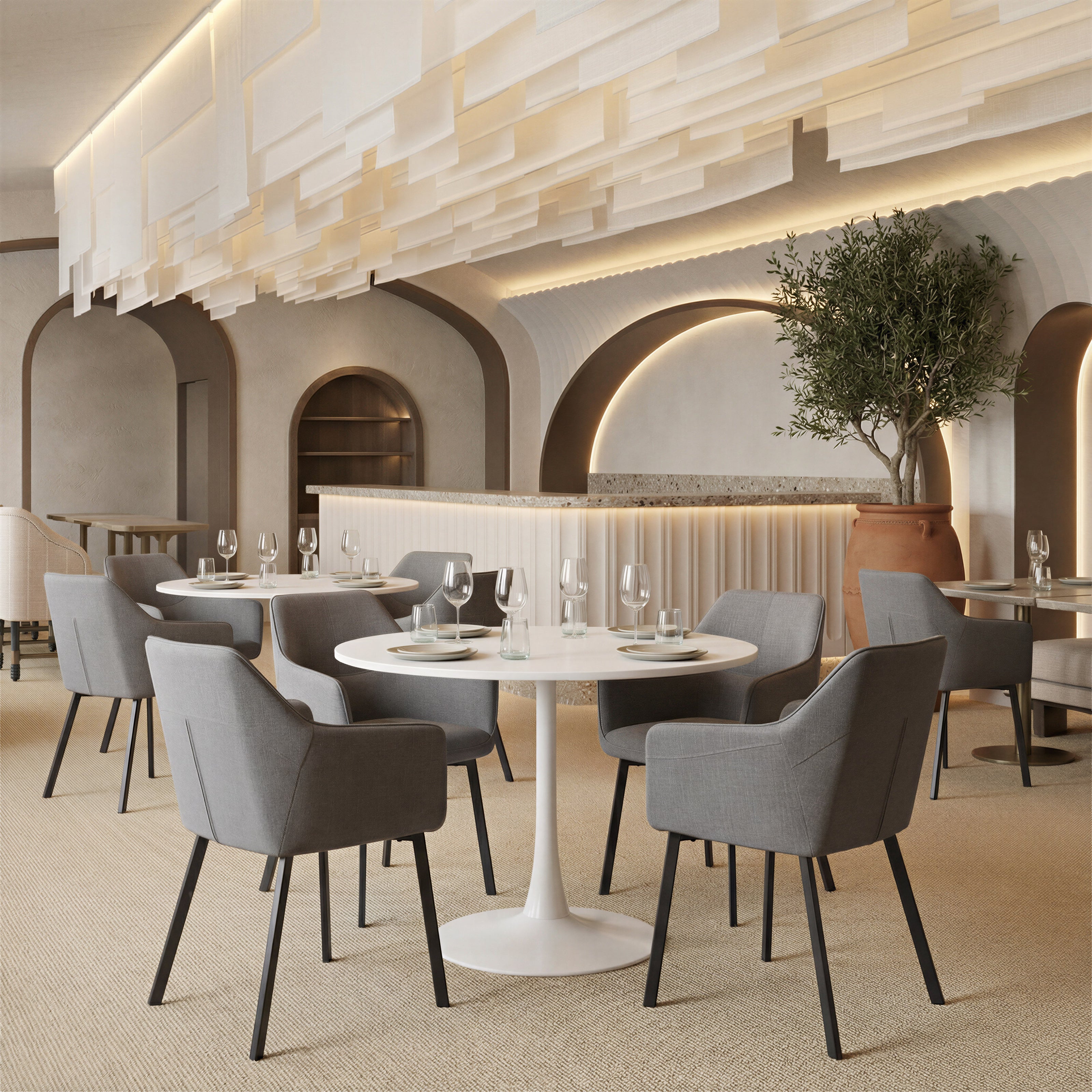 Opus Dining Table White