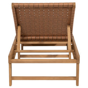 Breath Chaise Lounge Brown