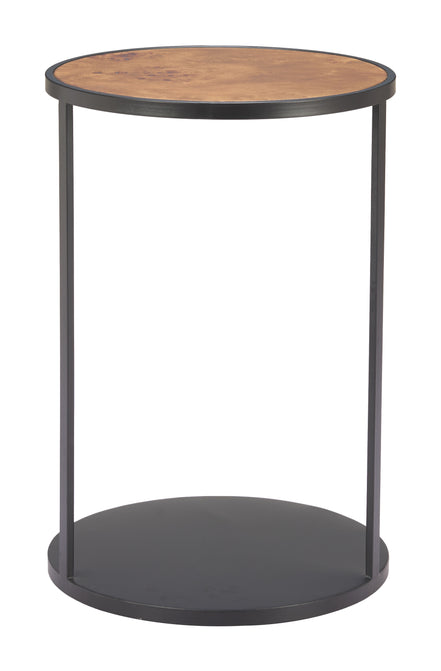 Nodo Side Table Brown & Black