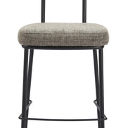 Kede Counter Stool Green Tweed
