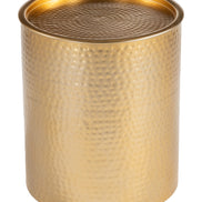 Coldveil Storage Side Table Gold