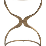 Tempus Accent Table Black & Brass