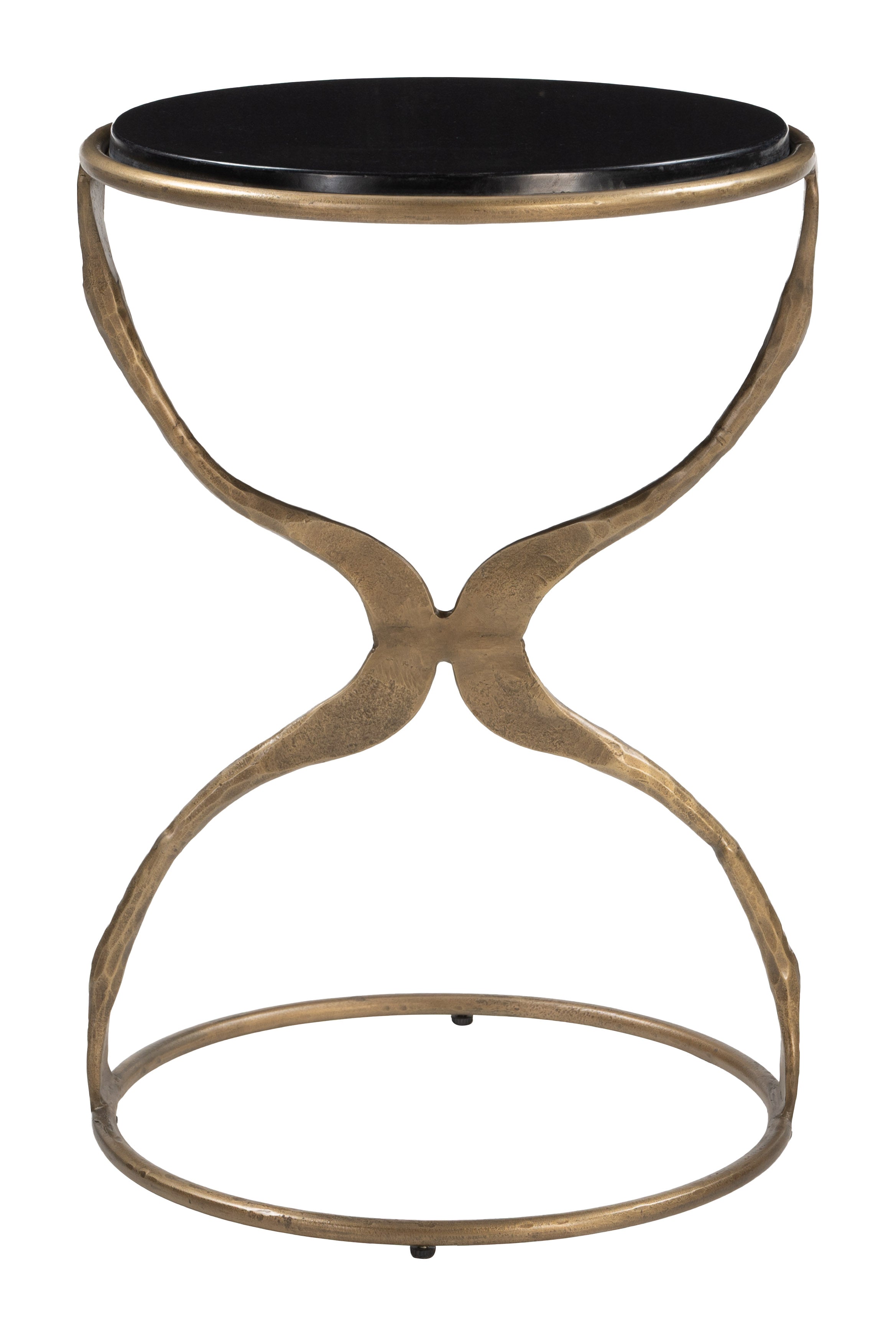 Tempus Accent Table Black & Brass