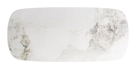 Nooka Dining Table White & Natural