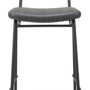 Charon Counter Stool (Set of 2) Vintage Black
