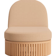 Sakina Chaise Lounge Brown