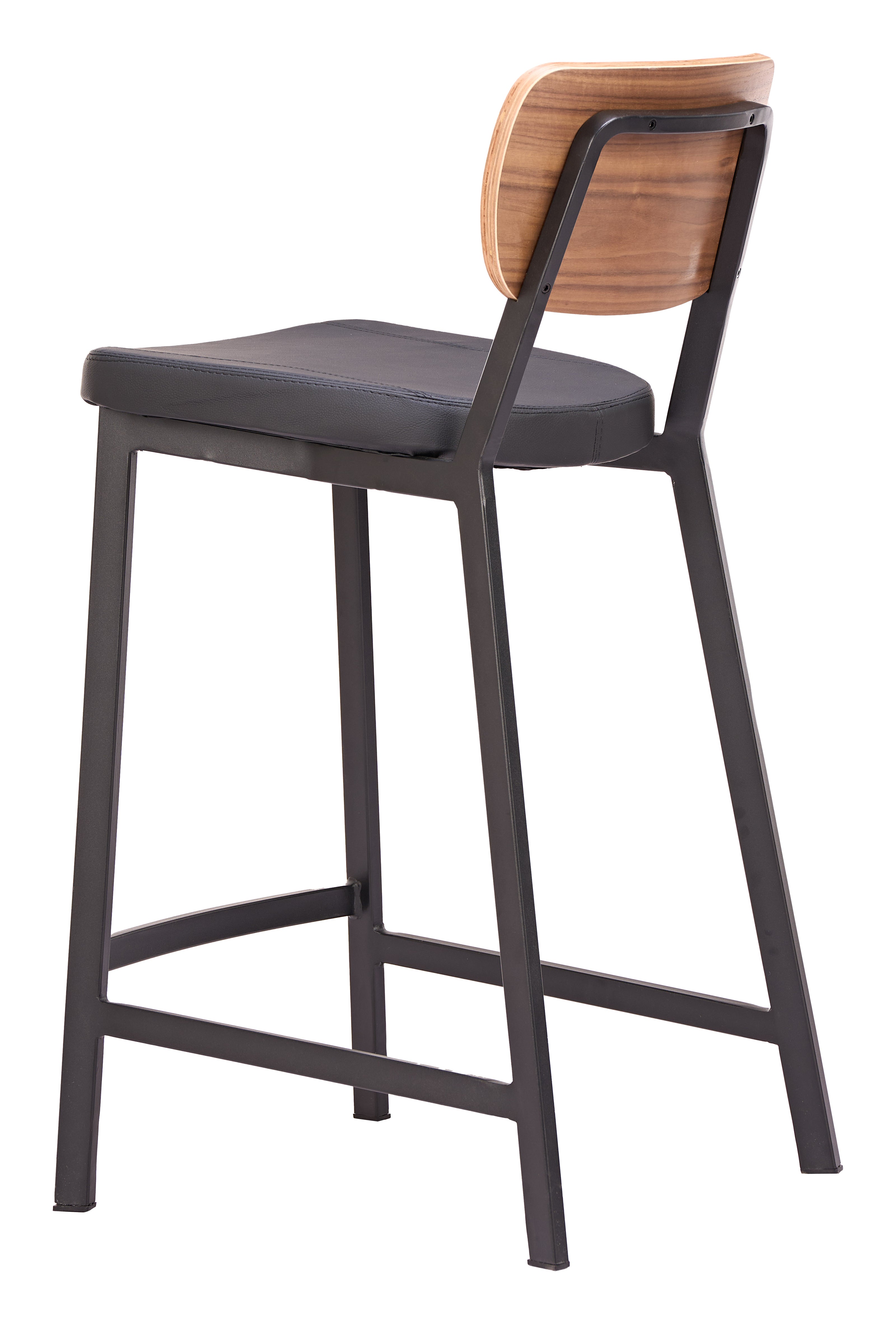 Ardenne Counter Stool (Set of 2) Black & Brown