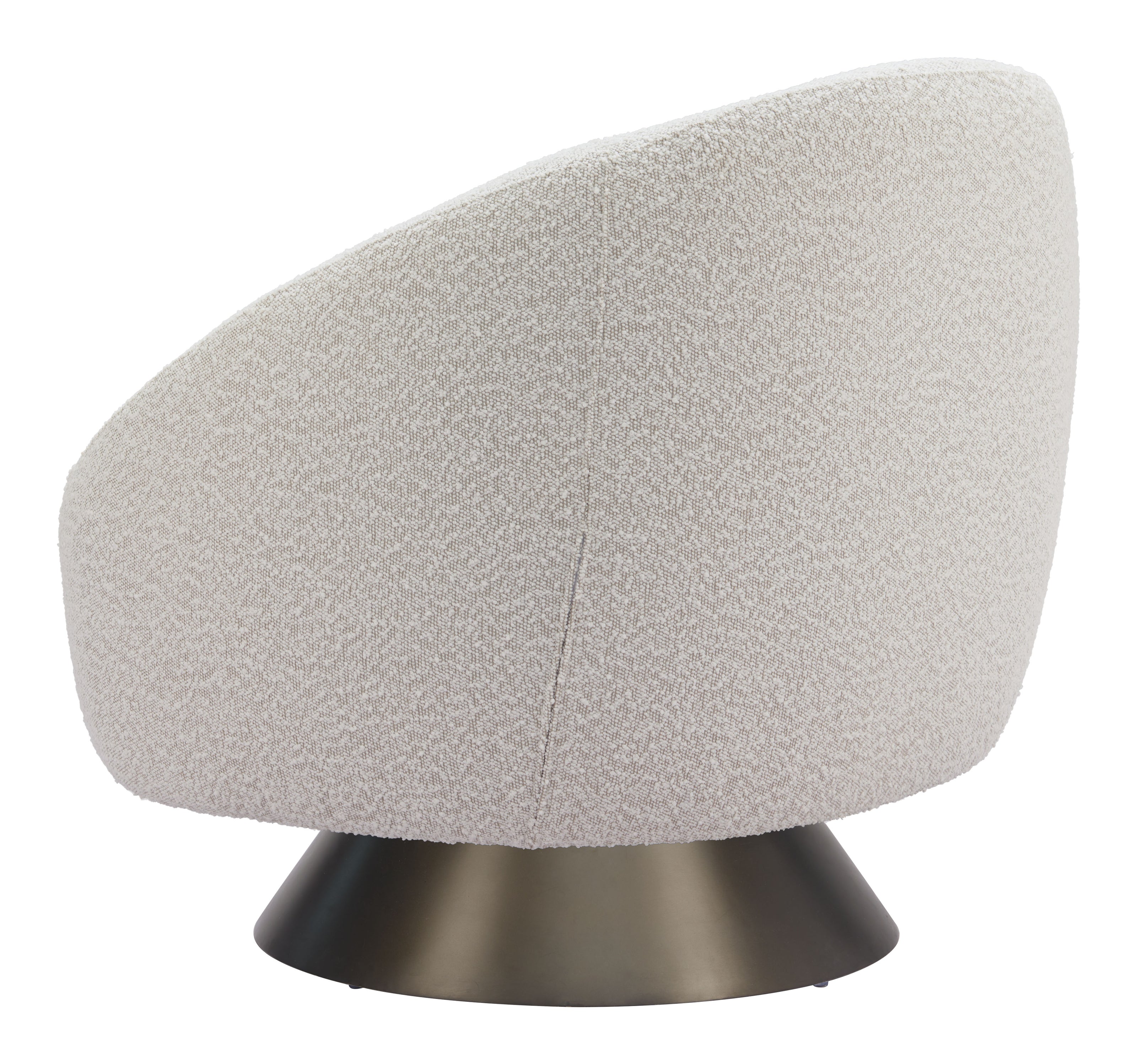 Modan Swivel Chair Misty Gray