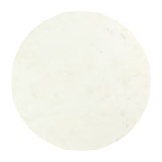 Lira Accent Table White & Gold
