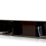 Noble Modern Ebony Lacquer TV Entertainment Center