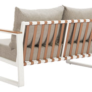 Welt Sofa Taupe & White