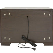 Ceres Modern Brown Oak and Grey Nightstand - image 5