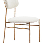 Sydhavnen Dining Chair Cream & Gold