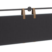 Zeva Floating Queen Headboard Gray