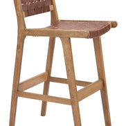 Feder Barstool (Set of 2) Brown