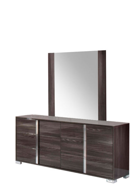 San Marino Modern Grey Mirror - image 2