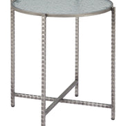 Vetro Side Table Silver