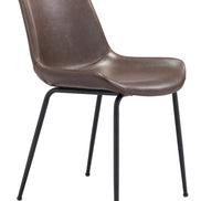 Byron Dining Chair (Set of 2) Brown