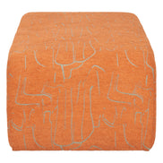 Nendo Bench Abstract Orange