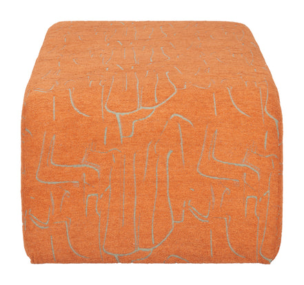 Nendo Bench Abstract Orange