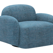 Cleo Swivel Chair Blue