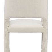 Minet Dining Chair Linen White