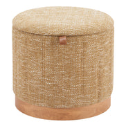 Fije Storage Ottoman Oat Yellow